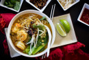 Curry Laksa With Shrimp: From Skyscrapers To Brownstones