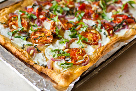 Puff Pastry Pizza