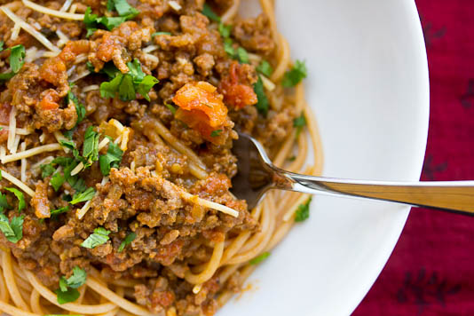 Spaghetti Bolognese Meat Sauce