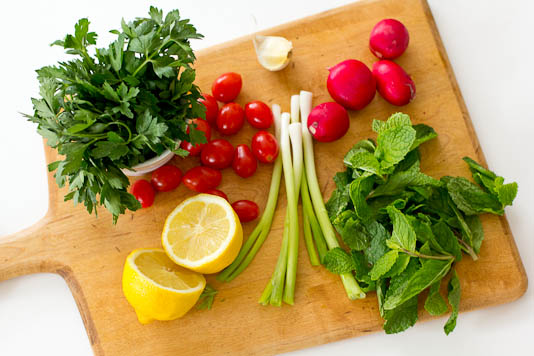 Tabbouleh Ingredients