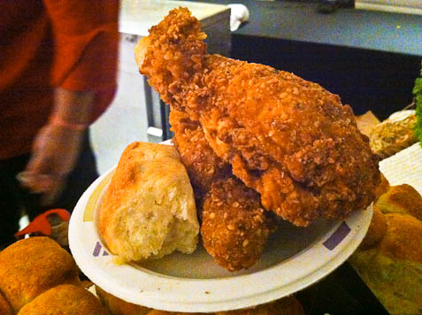 JoeDoe & JoeDough: matzo meal crusted fried chicken