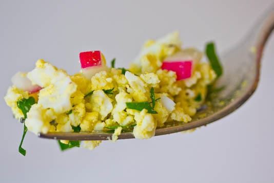 Perfect Morsel: Mashed Eggs