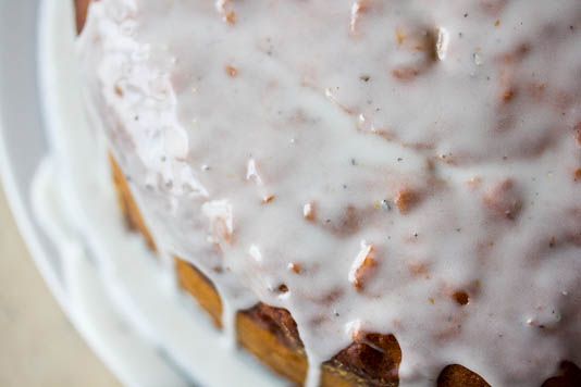 Cake with Cardamom Icing