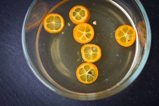 Kumquats Slices in Simple Syrup