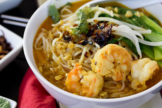 Shrimp Curry Laksa