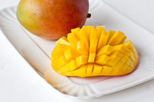 Sliced Mango