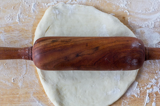 Rolling Samosa Dough