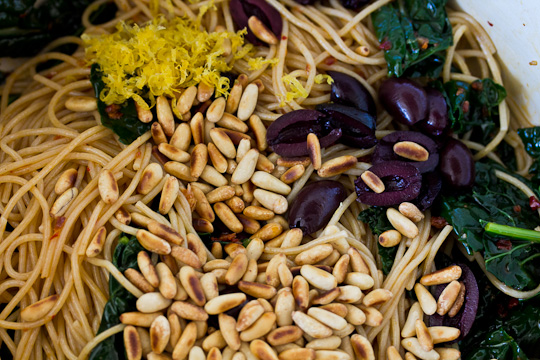 Cooking Harissa Spaghettini