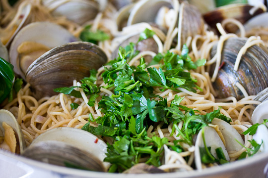 Parsley with Clams