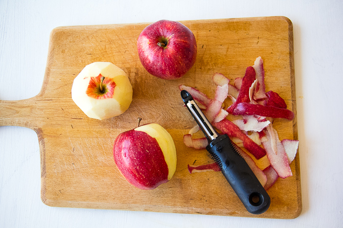 Peeled Apples