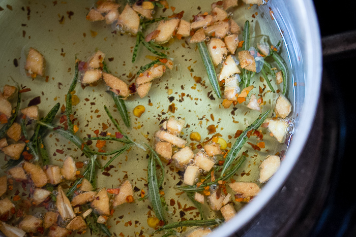 Rosemary Garlic Oil