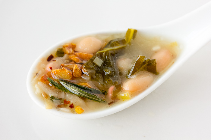 Perfect Morsel: White Bean Rosemary Soup