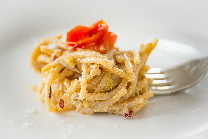 Perfect Morsel: Walnut Pesto Pasta